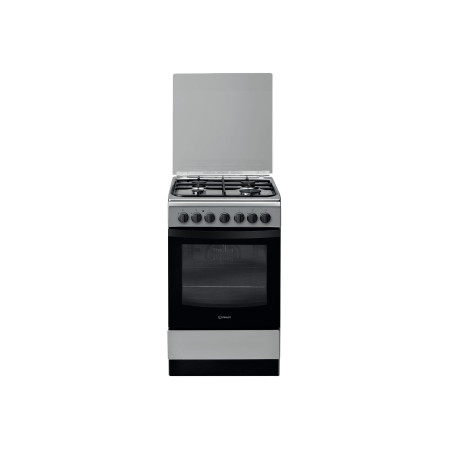 INDESIT Cooker | IS5G5PHX/E/1 | Hob type Gas | Oven type Electric | Stainless steel | Width 50 cm | Grilling | Depth 60 cm | 60 