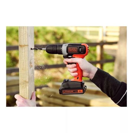 BLACK & DECKER | Cordless Drill Driver | BCD001C2-QW | 18 V | 2x1.5 Ah | Lithium