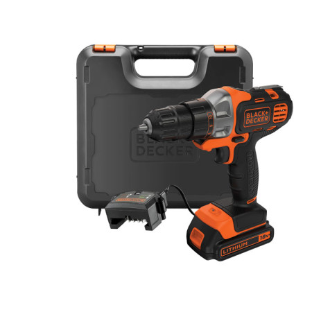 BLACK & DECKER | Cordless Multievo Drill Driver | MT218K-QW | 18 V | 1.5 Ah | Lithium