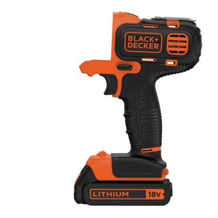 BLACK & DECKER | Cordless Multievo Drill Driver | MT218K-QW | 18 V | 1.5 Ah | Lithium