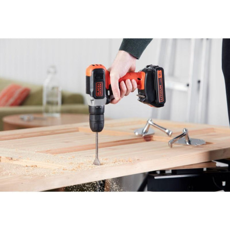 BLACK & DECKER | Cordless Drill Driver | BCD001C1-QW | 18 V | 1.5 Ah | Lithium